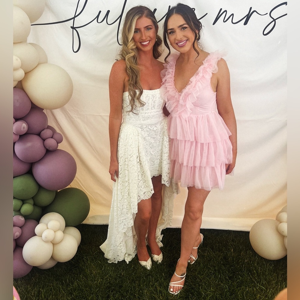 Beginning boutique ruffle dress